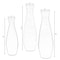 Uniquewise Classic Bamboo Floor Vase Handmade, For Dining, Living Room, Entryway, PK 3 QI003242.3 - alternate 3